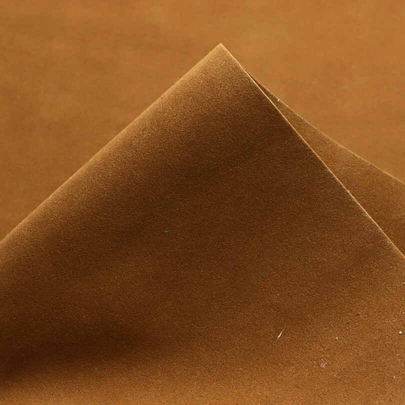 Double Side Suede PU Synthetic Leather Apparel Fabric