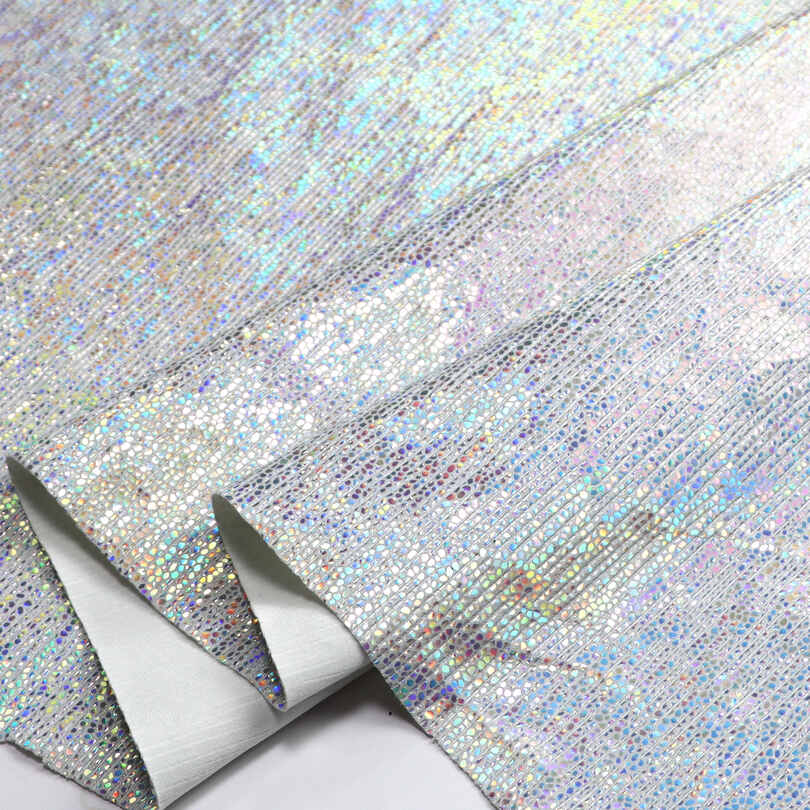 Metallic Crackle sillerdavad jalanõud Kotid PU kunstnahast kangas