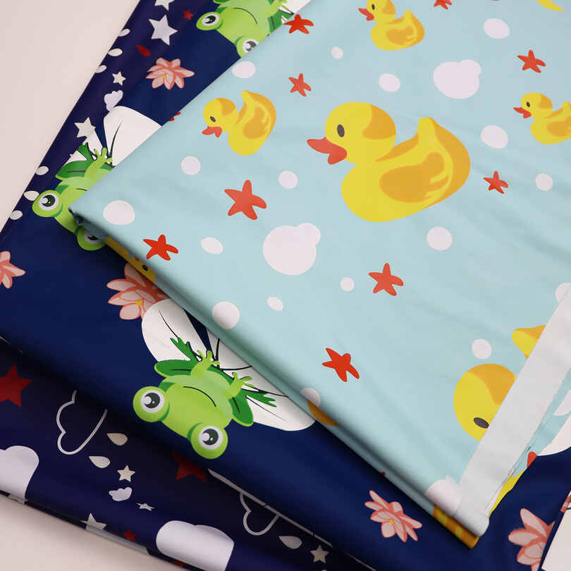 Vihmamantli materjal Loomade nahavärvi muutmine PU sünteetiline nahk